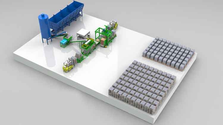 Fully Automatic Block Making Machine